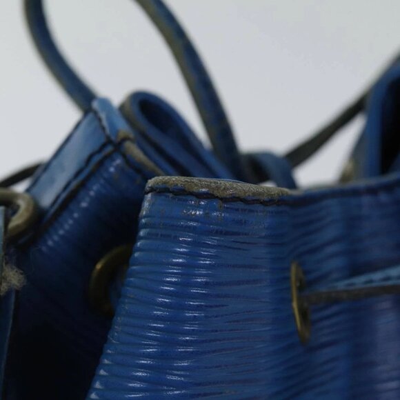 LOUIS VUITTON Epi Noe Shoulder Bag Toledo Blue LV Auth - Picture 12 of 16